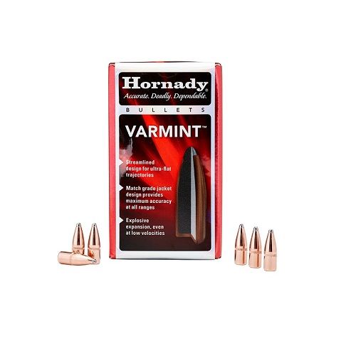 Hornady Bullet 22 Cal .224 50 gr SP #100