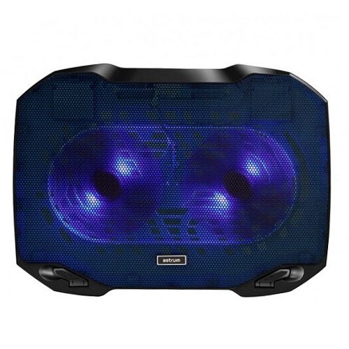 Astrum 17" Laptop Cooling Pad Dual Fan