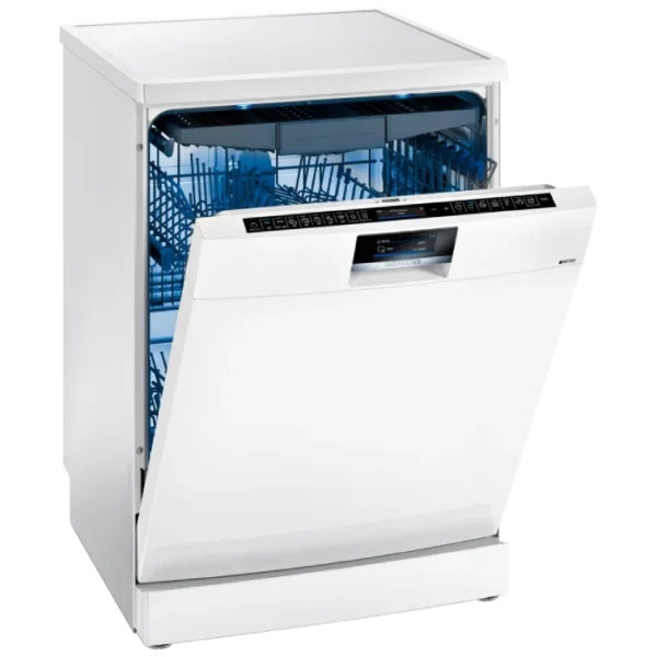 Siemens iQ700 60cm Freestanding Smart Dishwasher in White with Home Connect